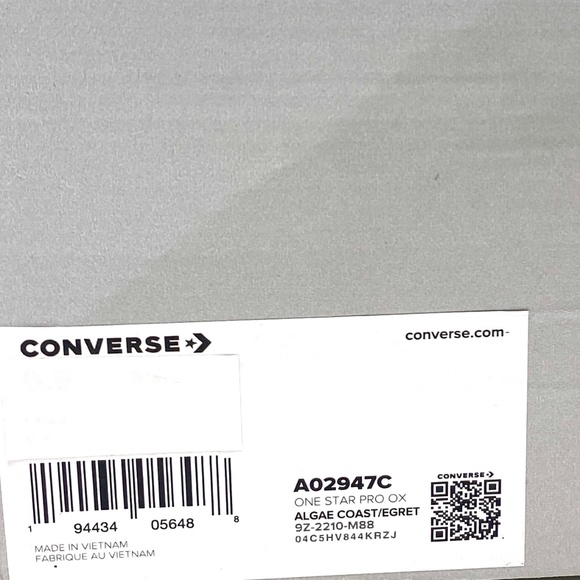 Converse One Star Pro Vintage Suede Shoes Men Size Green Casual Low Top A02947C - Picture 9 of 10